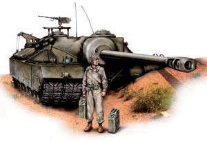 Тяжелый танк Т28 (он же — самоходная пушка Т95), США, 1945 год.Конструкторы США к началу войны не создали «задела» в области тяжелых танков.