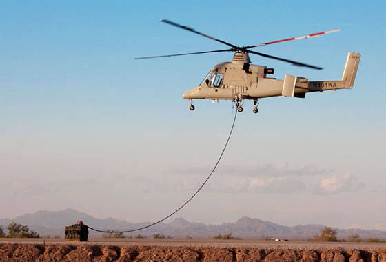 Сухопутные войска США рассматривают возможность закупки БЛА K-MAX для транспортировки грузов