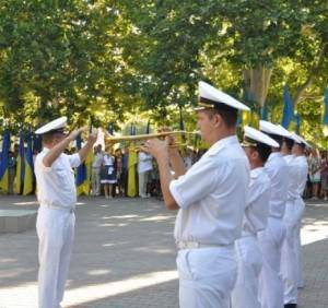 В Севастополе открылась военно-морская база ВМС Украины