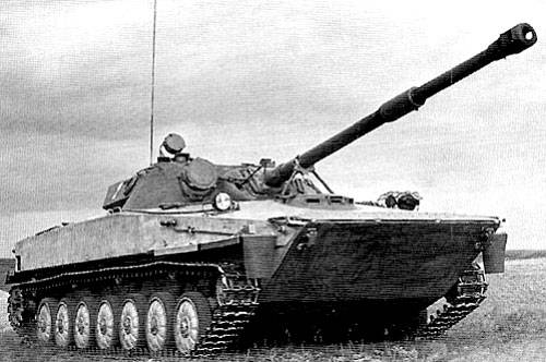Экспериментальный плавающий танк «Объект М906»