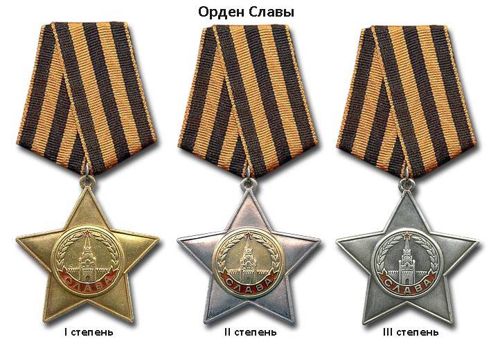 8 ноября 1943 года учреждены Орден Славы и орден «Победа»