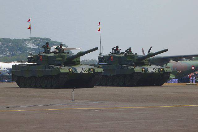 Rheinmetall поставит в Индонезию 103 танка «Леопард-2А4» и 43 БМП «Мардер-1А3»