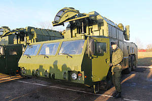 В Белоруссию прибыла третья батарея ЗРК «Тор-М2»