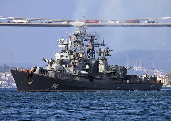 В 2013 г. корабли и суда Черноморского флота показали самый высокий уровень наплаванности за последние 10 лет