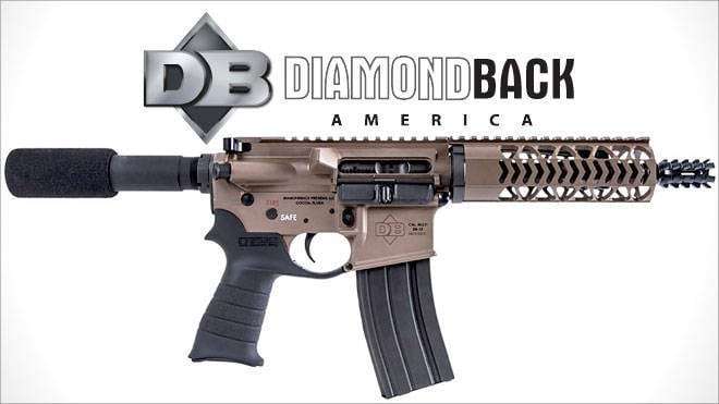 Пистолетная версия карабина DB15 от Diamondback Firearms