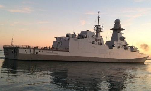 Фрегат «Вирджинио Фазан» класса FREMM передан ВМС Италии