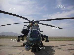 Россия завершила процесс поставки в Азербайджан боевых вертолетов Ми-35М