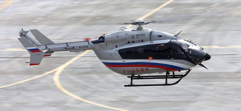 Eurocopter EC145 в СЛО "Россия"