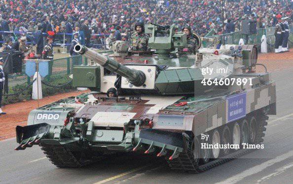 Индия представила свой новейший танк MBT Arjun Mark-II