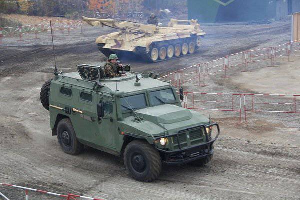 Подразделения спецназа ЦВО в 2014 году получат 24 бронеавтомобиля «Тигр»