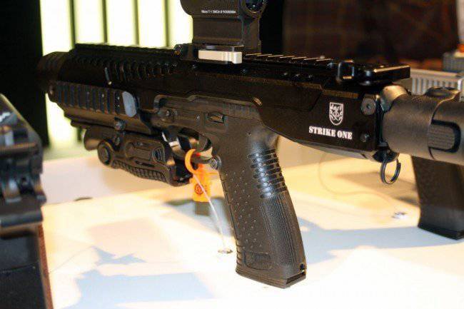 Пистолет Стриж предстал на оружейной выставке в необычном облике