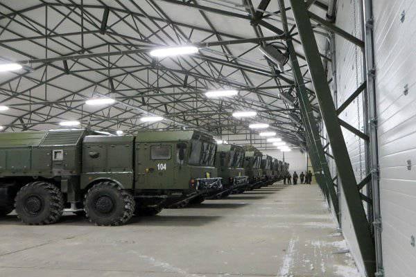 Спецстрой России завершил строительство трех хранилищ для ракетных комплексов «Искандер-М»