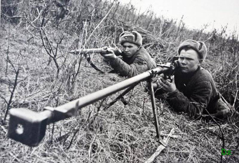Противотанковые средства советской пехоты в годы войны