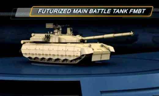 Украина представила проект своего перспективного танка, который может быть вооружен 140-мм пушкой