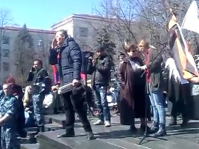 Активисты, захватившие здание СБУ в Луганске, опубликовали манифест