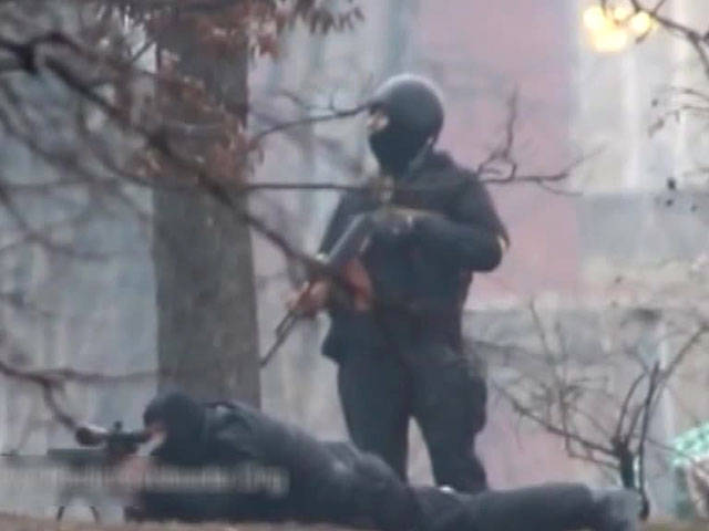 МВД Украины: в Киеве работали снайперы "Сокола"