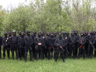 "Черные человечки" пообещали убивать всех противников украинской власти