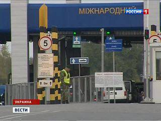 Неизвестные подожгли украинский таможенный пункт на границе с Россией