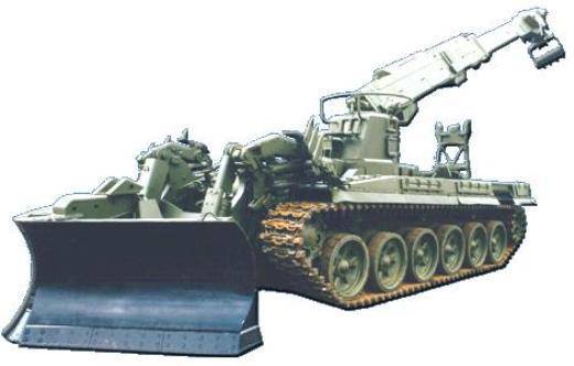 "Инженерный танк" из Краматорска практически неуязвим