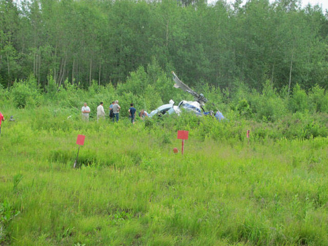 На борту разбившегося Ми-8 находились высокопоставленные чиновники