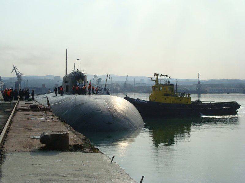 Восстановленную АПЛ "Томск" спустили на воду не без проблем