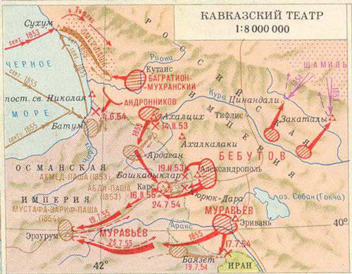 Победы Кавказской кампании Восточной войны