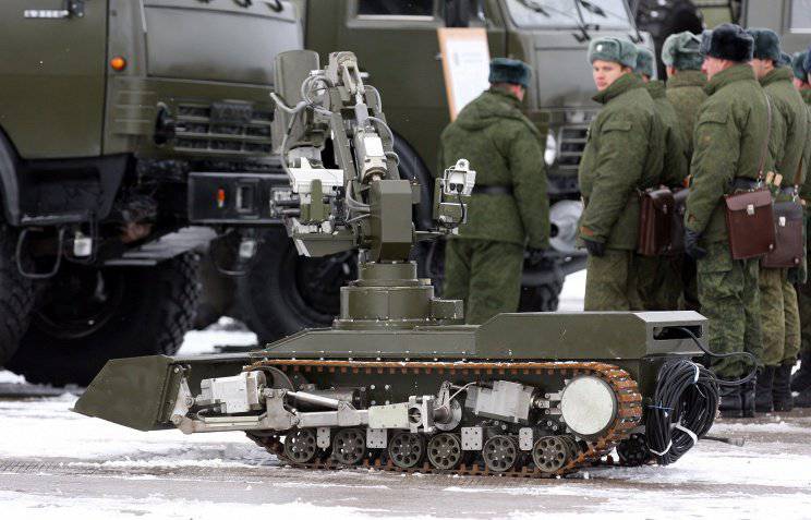 Российскую армию усилят боевыми роботами