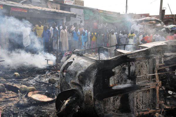 Теракт на рынке нигерийского города Майдугури унес жизни 56 человек