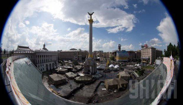 Перестрелка на киевском Майдане Незалежности