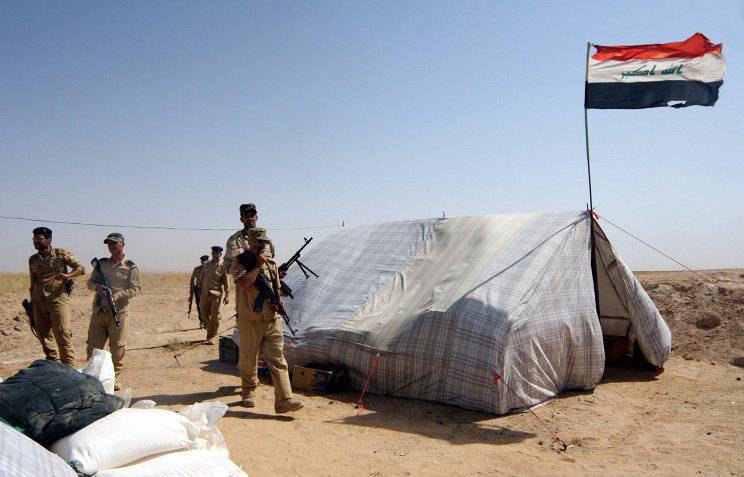 Иракские правительственные силы заняли военную базу Спайкер в городе Тикрит