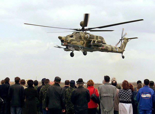 До 2020 года Минобороны РФ получит более 120 военных вертолетов