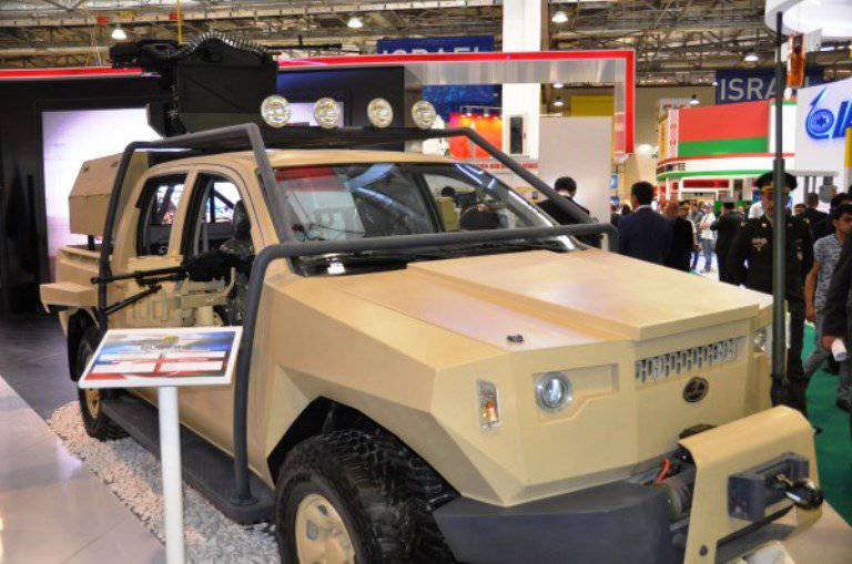 Азербайджан представил патрульную бронемашину «Gurze-2»