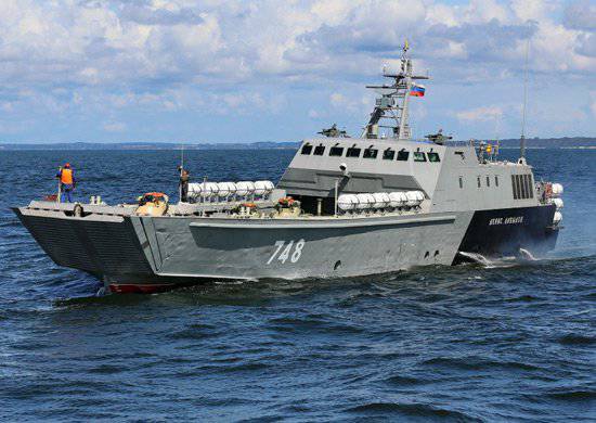 Балтийский флот готовится принять новый десантный катер «Денис Давыдов»