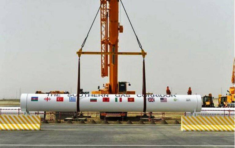 В Азербайджане начали строительство «Южного газового коридора»