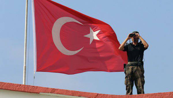 На территории Турции разорвался минометный снаряд