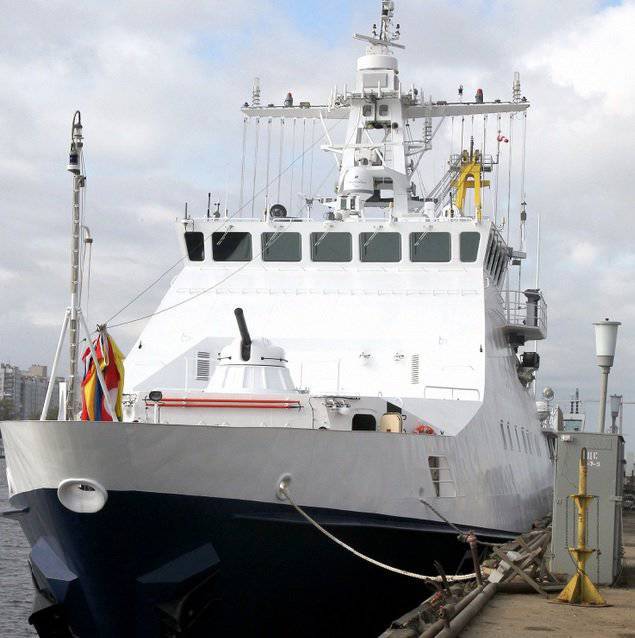 Морские рубежи РФ в Крыму будет охранять новый сторожевой корабль "Аметист"