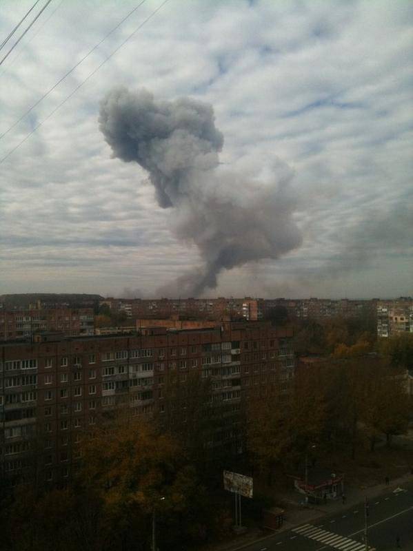 Взрыв в Донецке прогремел рядом со зданием, в котором совещание проводил вице-премьер ДНР Андрей Пургин