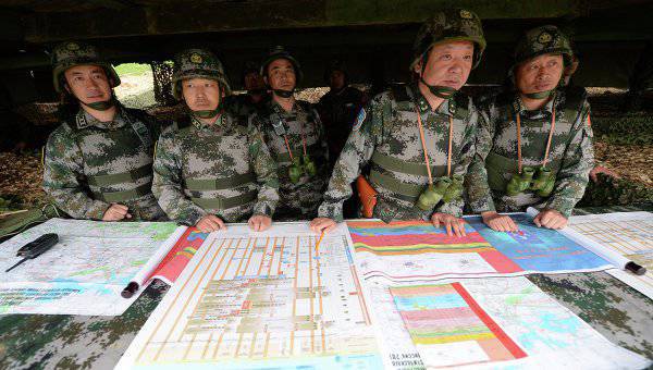 Народно-освободительная армия Китая приступила к комплексным маневрам