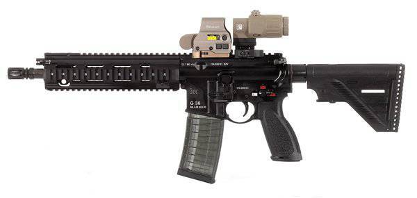 Немецкий бундесвер закупает штурмовые винтовки Heckler & Koch G38