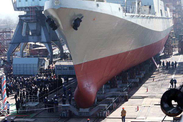 В Калининграде пройдет церемония спуска на воду сторожевика для Черноморского флота