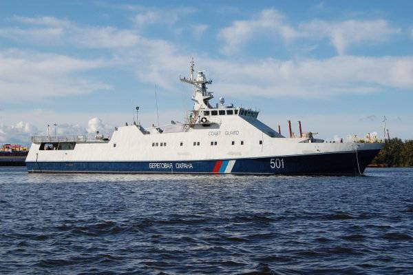 ФСБ заказывает три сторожевых корабля проекта 22460 для Береговой охраны Погранслужбы