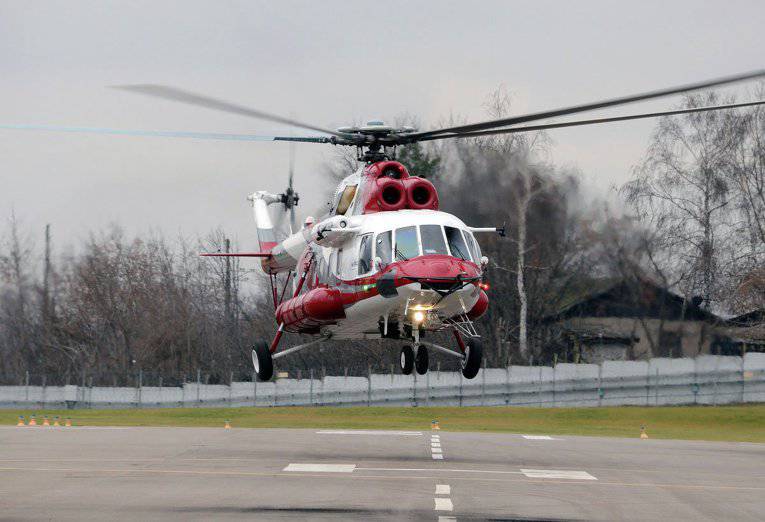 «Вертолёты России» приступили к лётным испытаниям Ми-171А2
