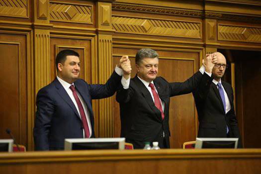 Яценюк назначен главой укроправительства, а Порошенко предлагает назначать на руководящие посты на Украине иностранцев