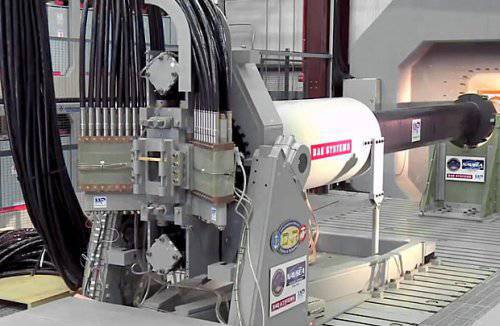 Компания BAE Systems создает рельсовое орудие для наземной бронетехники
