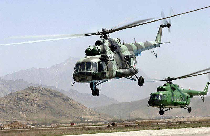 США готовы возобновить сотрудничество с РФ по обслуживанию вертолётов в Афганистане