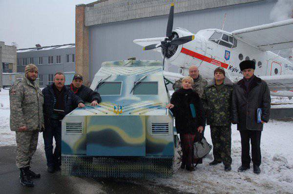 Украинские силовики получат импровизированный бронеавтомобиль от завода «Антонов»