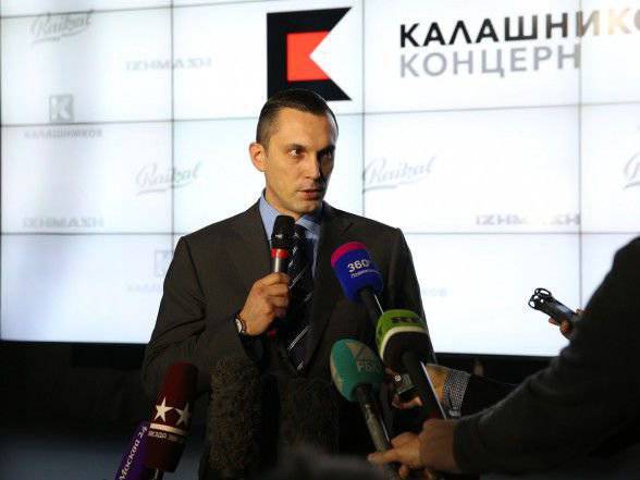 Генеральный директор концерна «Калашников» Алексей Криворучко : Сейчас мы ведем порядка 30 новых разработок