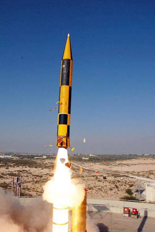 В Израиле провели испытание противоракеты «Стрела-3»