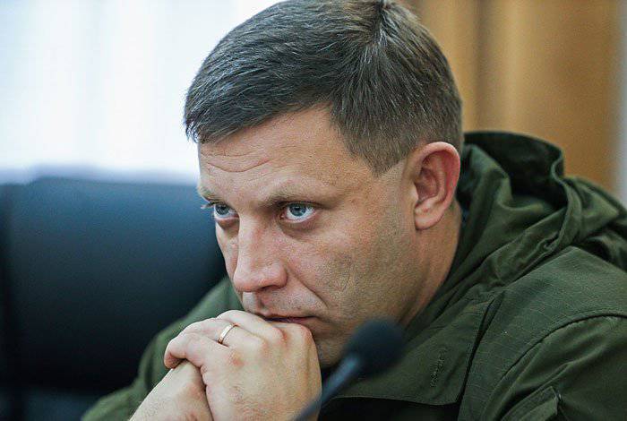 Захарченко рассказал о договорённостях по обмену пленными и вероятной подготовке Киева к новому удару по Донбассу