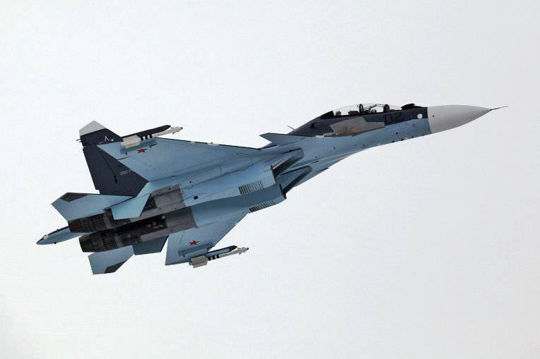 Крымская группировка ВВС и ПВО в 2015 г. получит Су-30СМ